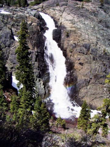 frazier falls -sierra nevada mtns